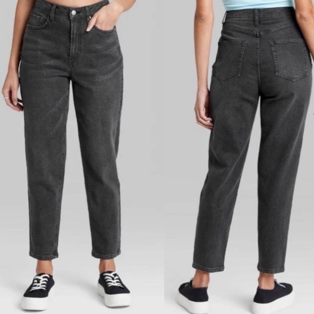 Wild Fable Black Wild Fable Highest Rise Mom Jeans